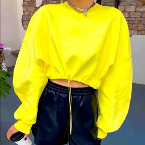 Oversized Crop Sweater